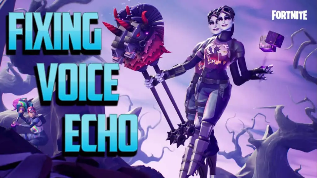Fortnite Echo Mic - Hear voice chat twice! Consoles